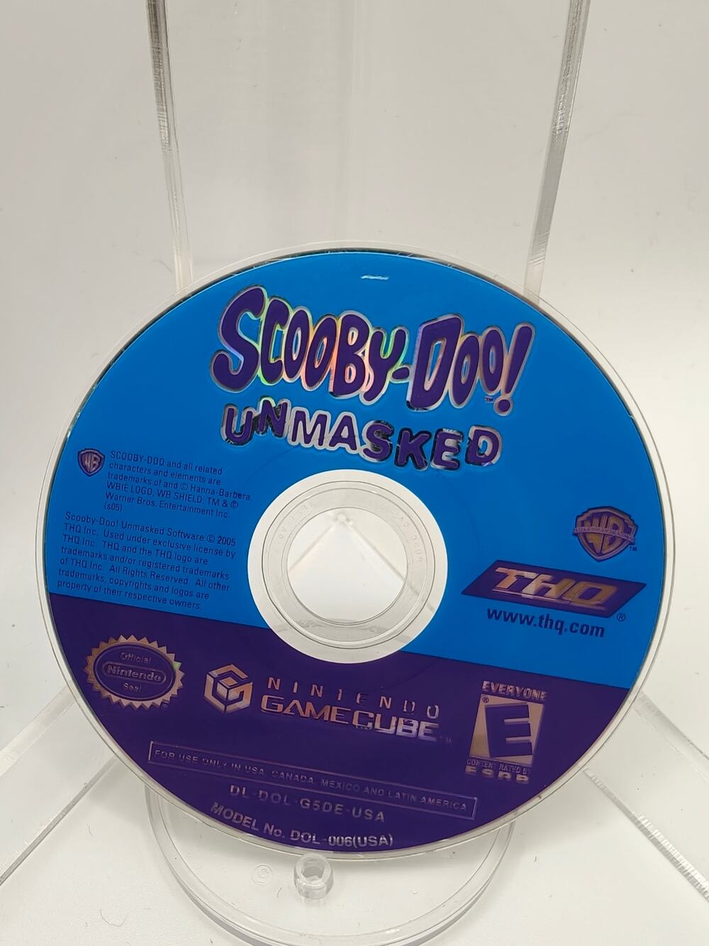 Scooby-Doo Unmasked GameCube Disc Only Tested THQ